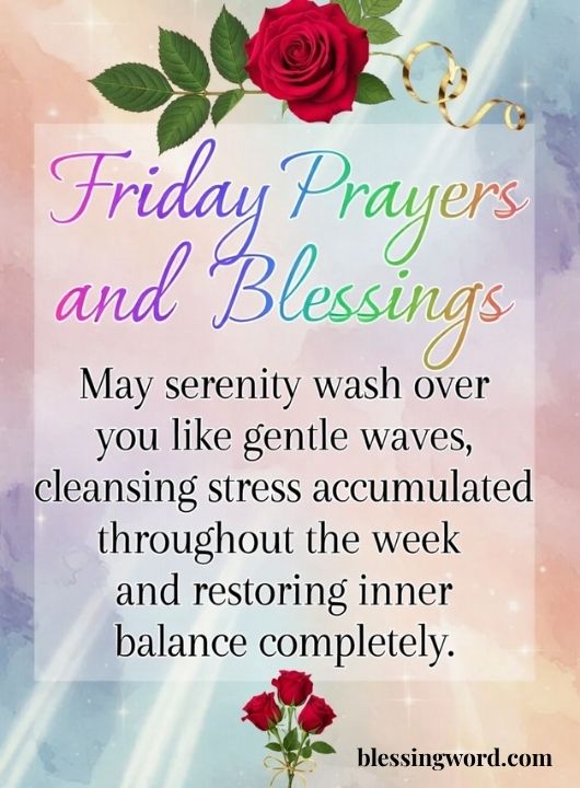 Friday Prayers and Blessings for Peace and Happiness