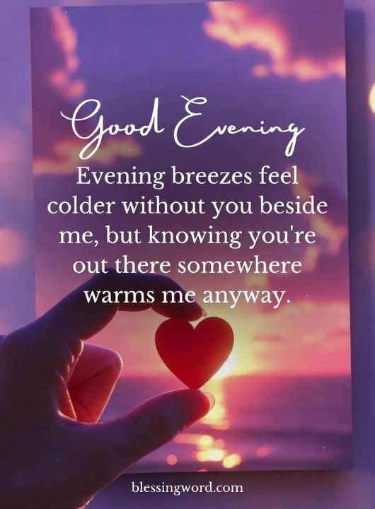 Good Evening Messages for Long-Distance Relationships