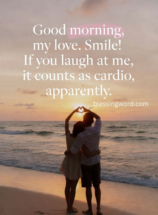 Good Morning Funny Good Morning Messages for Wife to Brighten Her Dayfor Wife Filled with Love and Support
