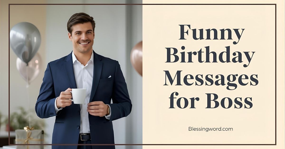 Funny Birthday Messages for Boss