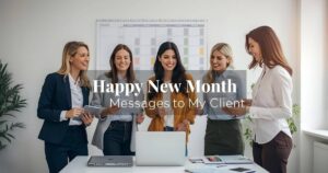 New Month Messages to Clients