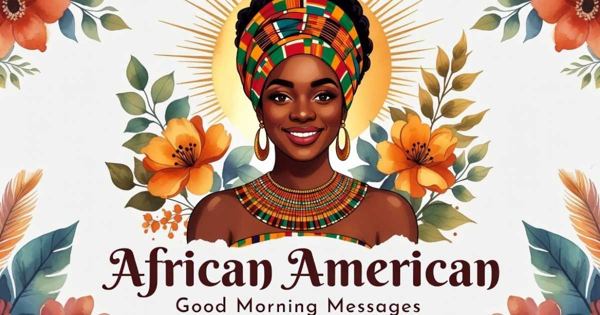 African American Good Morning Messages