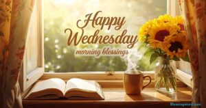 Good Morning Wednesday Blessings