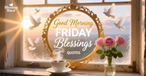 Good Morning Friday Blessings